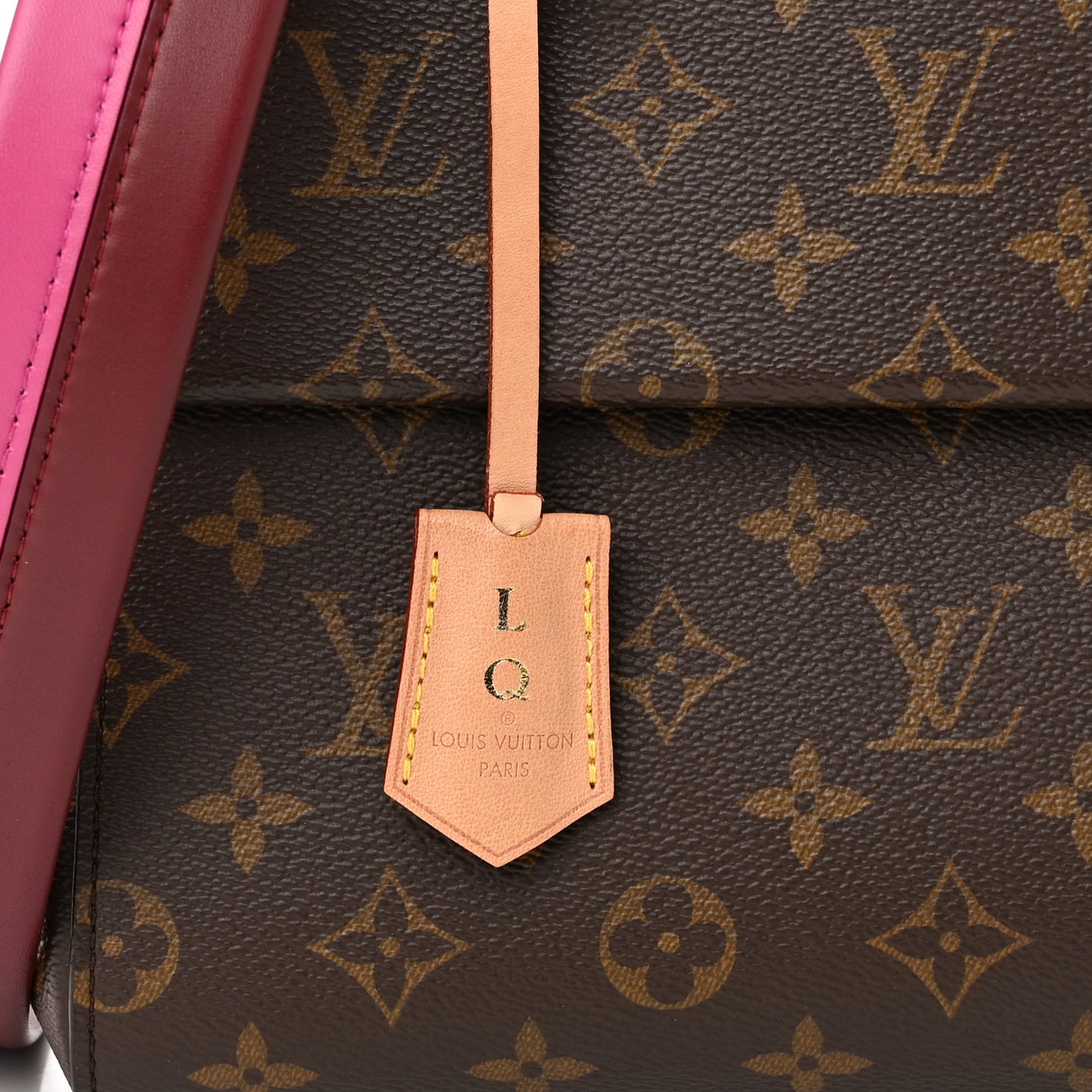 Monogram Cluny BB Bordeaux Fuchsia