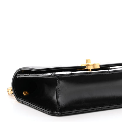 Chanel Calfskin Quilted Mini Coco Ring Flap Black 9 of 11