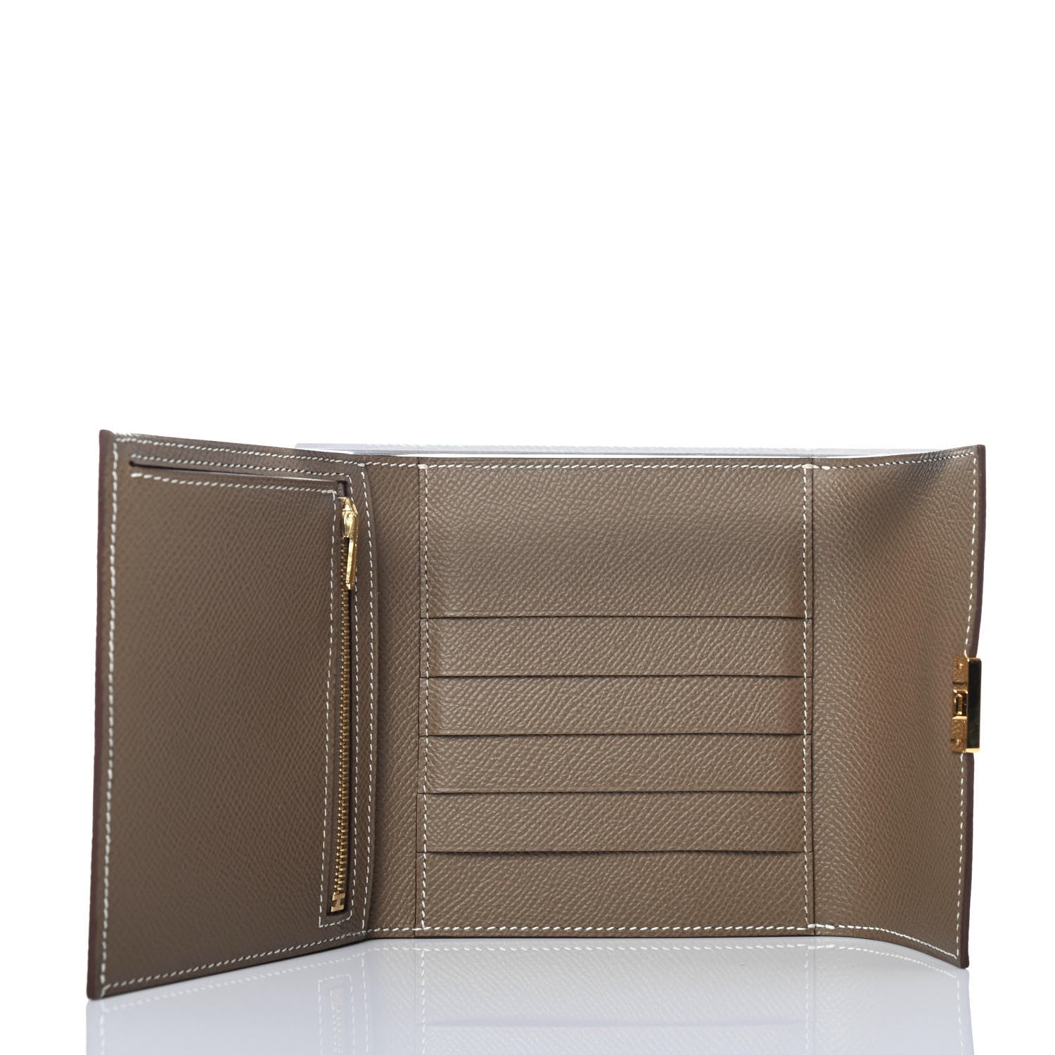 Hermes Epsom Clic 12 Wallet Etoupe 4 of 4