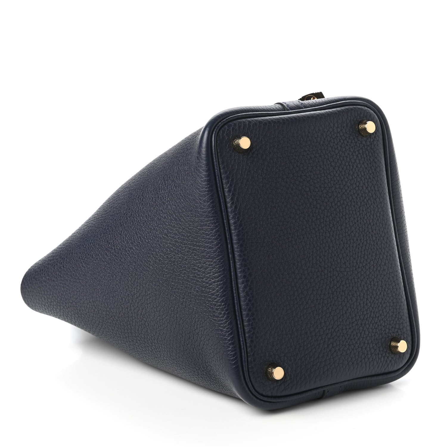 Hermes Taurillon Clemence Picotin Lock 18 PM Bleu Nuit 4 of 11