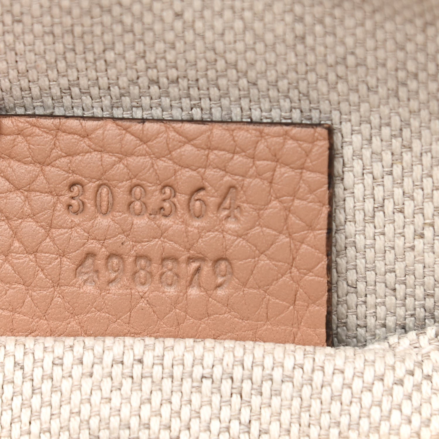 Gucci Pebbled Calfskin Small Soho Disco Bag Camelia 7 of 11