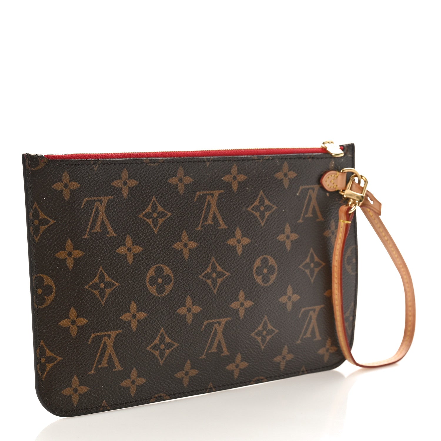 Louis Vuitton Monogram Neverfull MM GM Pochette Cherry 3 of 8
