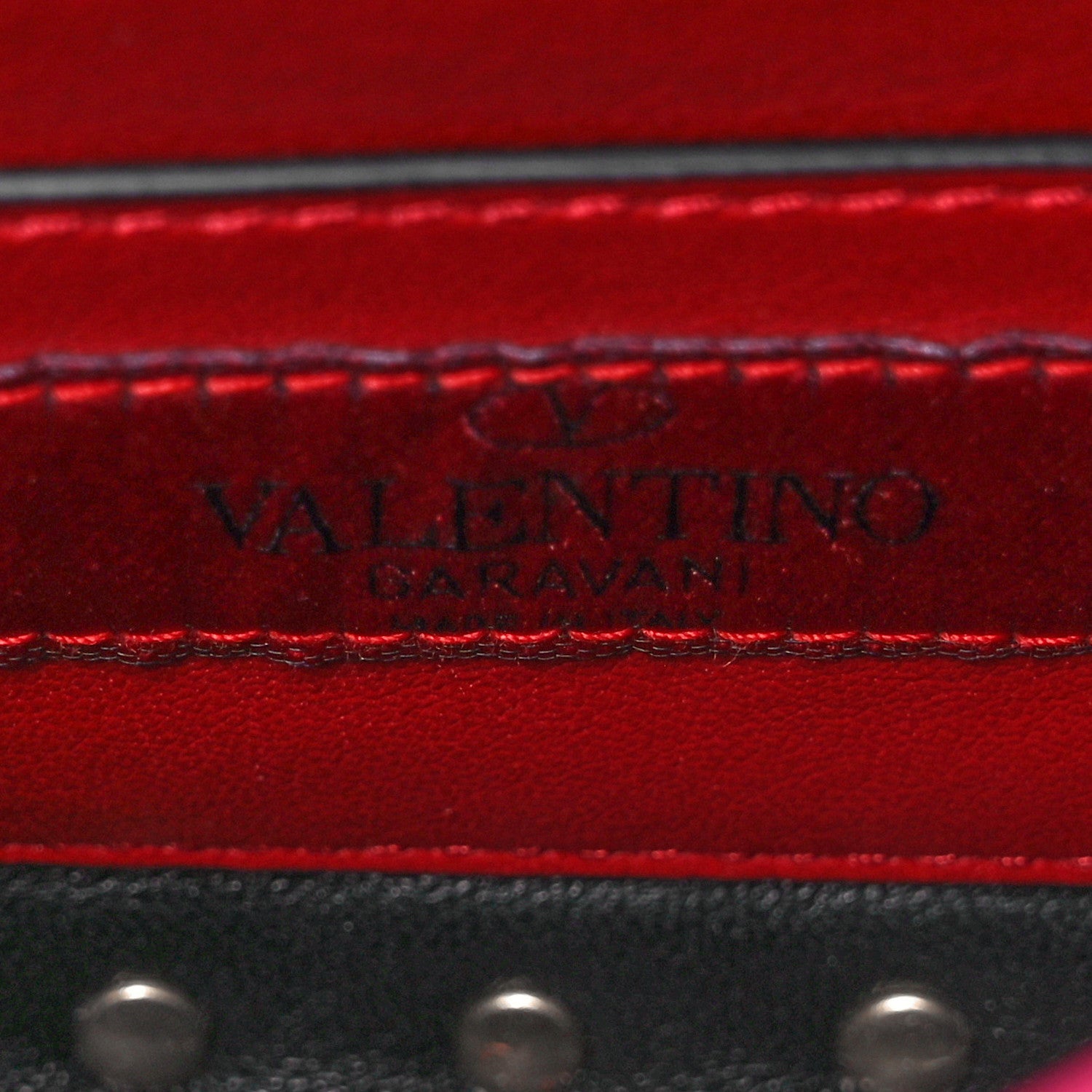 Valentino Garavani Calfskin Micro Rockstud Spike Shoulder Bag Azalea 6 of 8