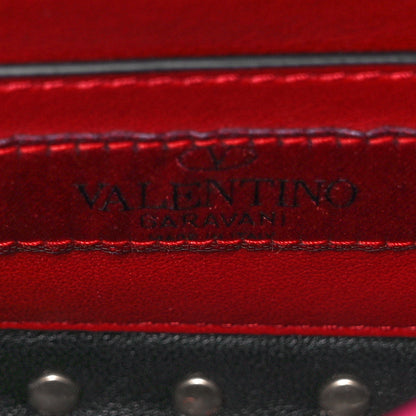 Valentino Garavani Calfskin Micro Rockstud Spike Shoulder Bag Azalea 6 of 8