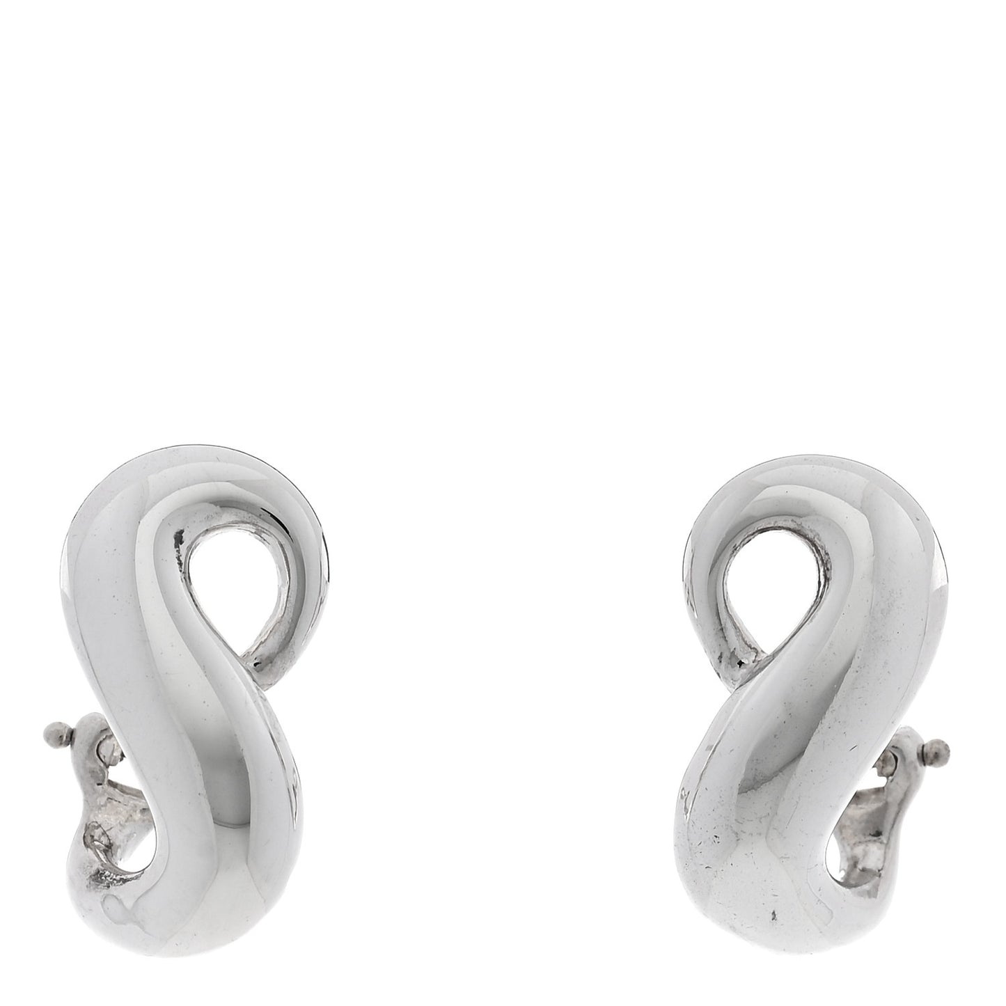 Sterling Silver Figure 8 Earrings