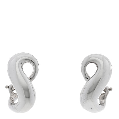 Tiffany Sterling Silver Figure 8 Earrings 1 of 4