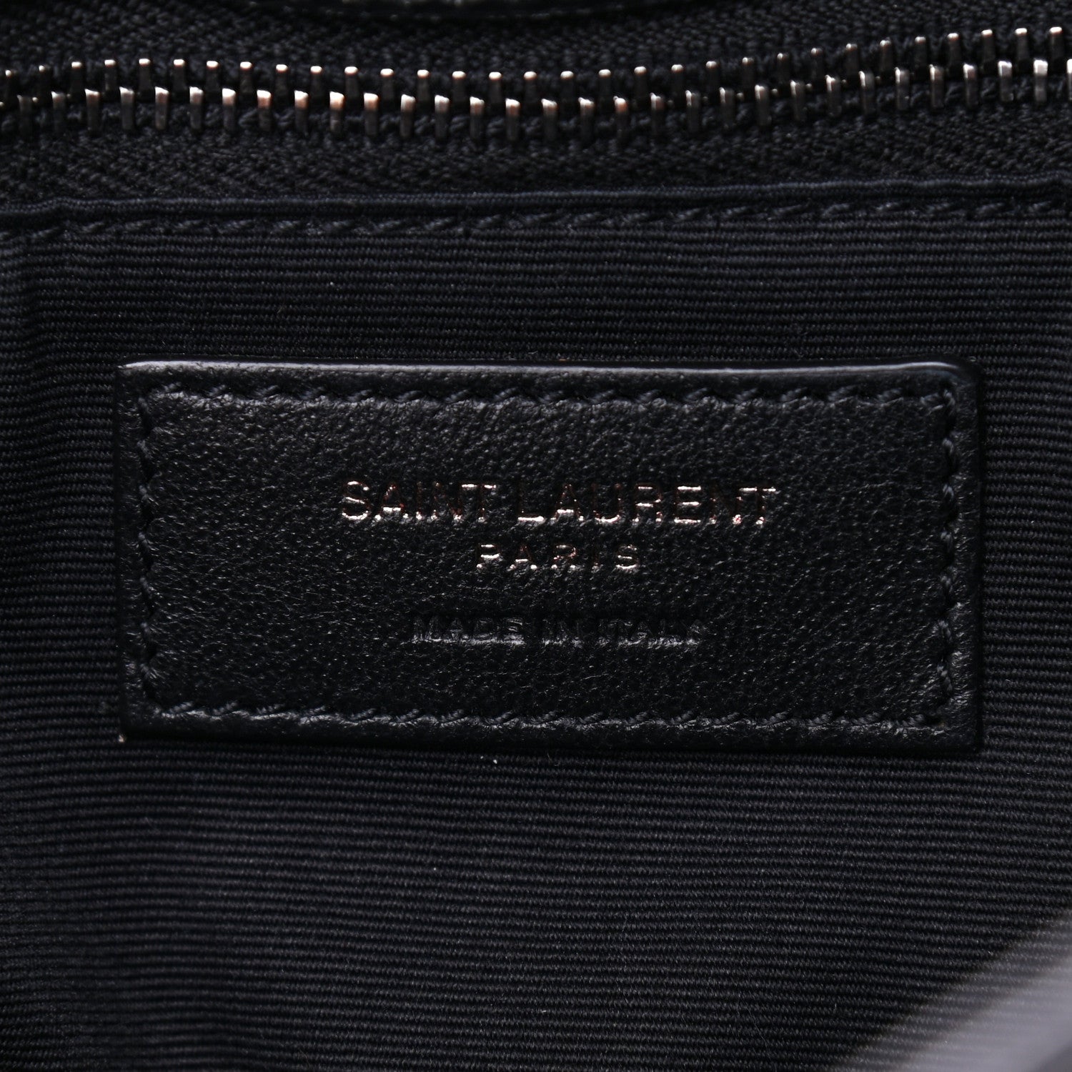 Saint Laurent Crinkled Calfskin Matelasse Monogram Medium Niki Chain Satchel Black 8 of 10