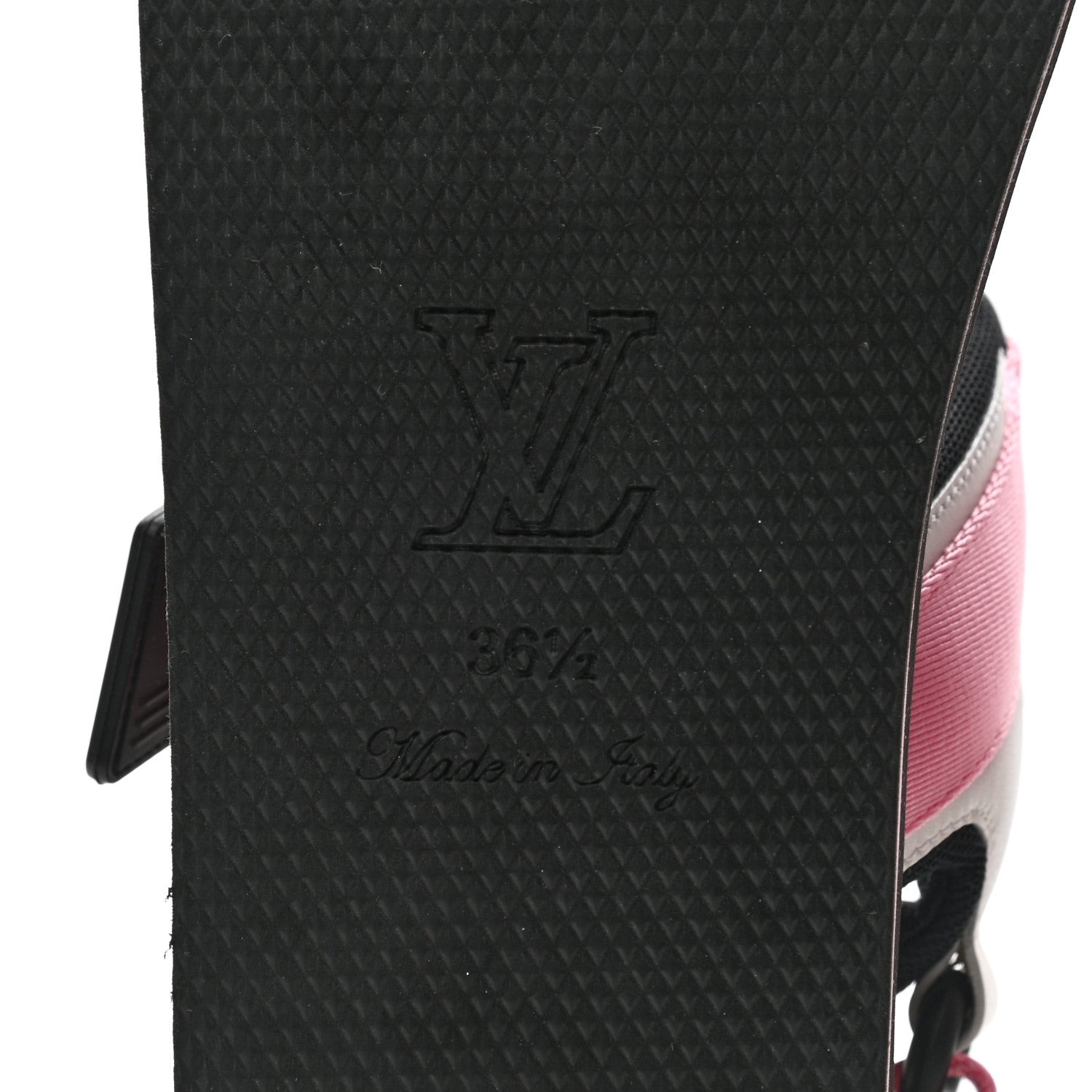 Louis Vuitton Monogram Flat Arcade Sandals 36.5 Pink 6 of 7