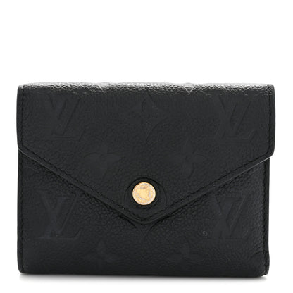 Louis Vuitton Empreinte Victorine Wallet Black 1 of 10