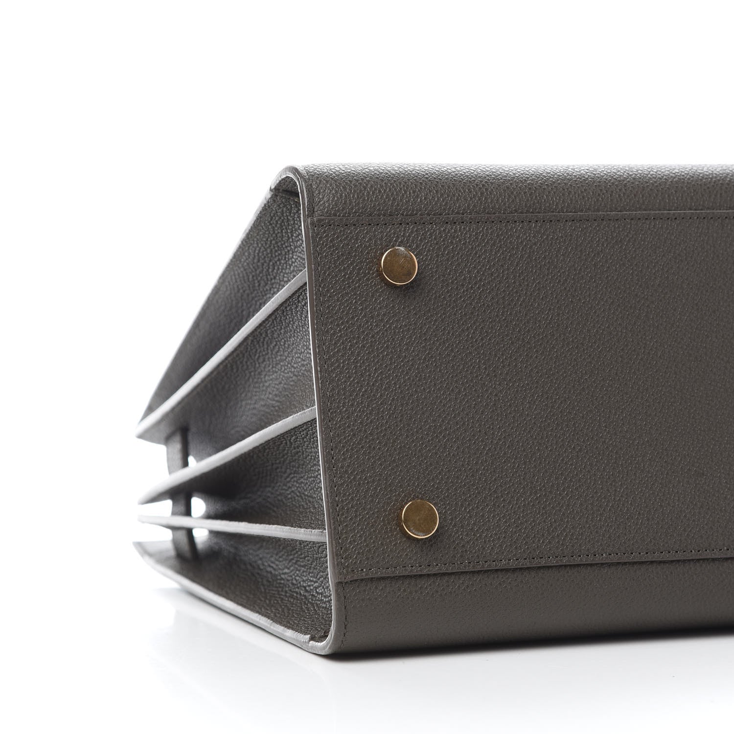 Saint Laurent Grained Calfskin Small Sac De Jour Dark Anthracite 8 of 12