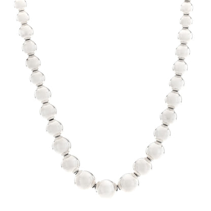 Tiffany Sterling Silver 10mm Hardwear Ball Necklace 1 of 4