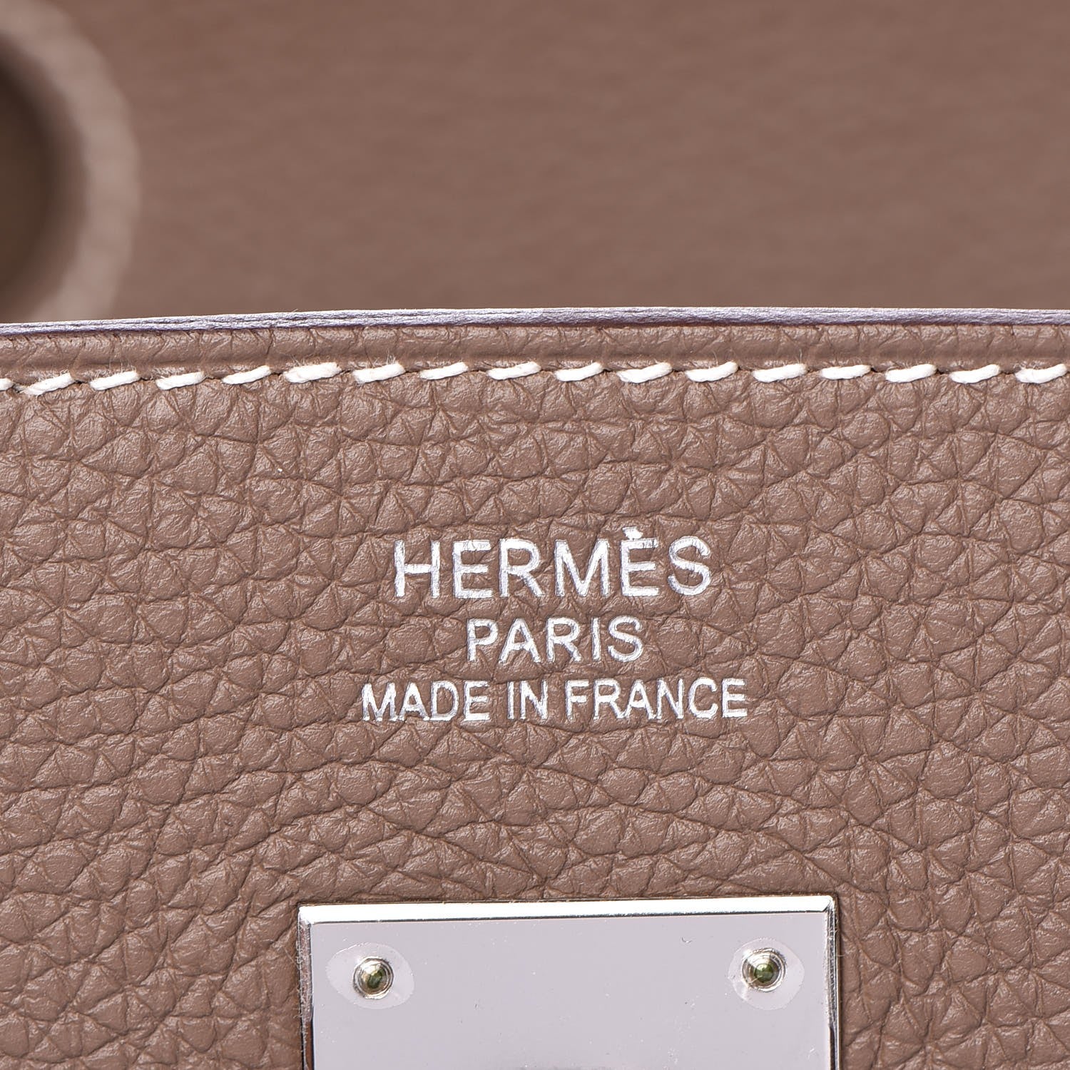 Hermes Togo Birkin 35 Etoupe 24 of 32