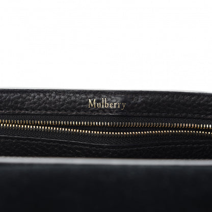 Mulberry Classic Grain Small New Bayswater Black 7 of 12