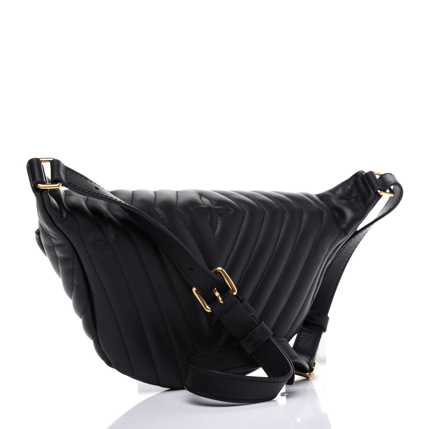 Louis Vuitton Monogram New Wave Bumbag Black 3 of 13