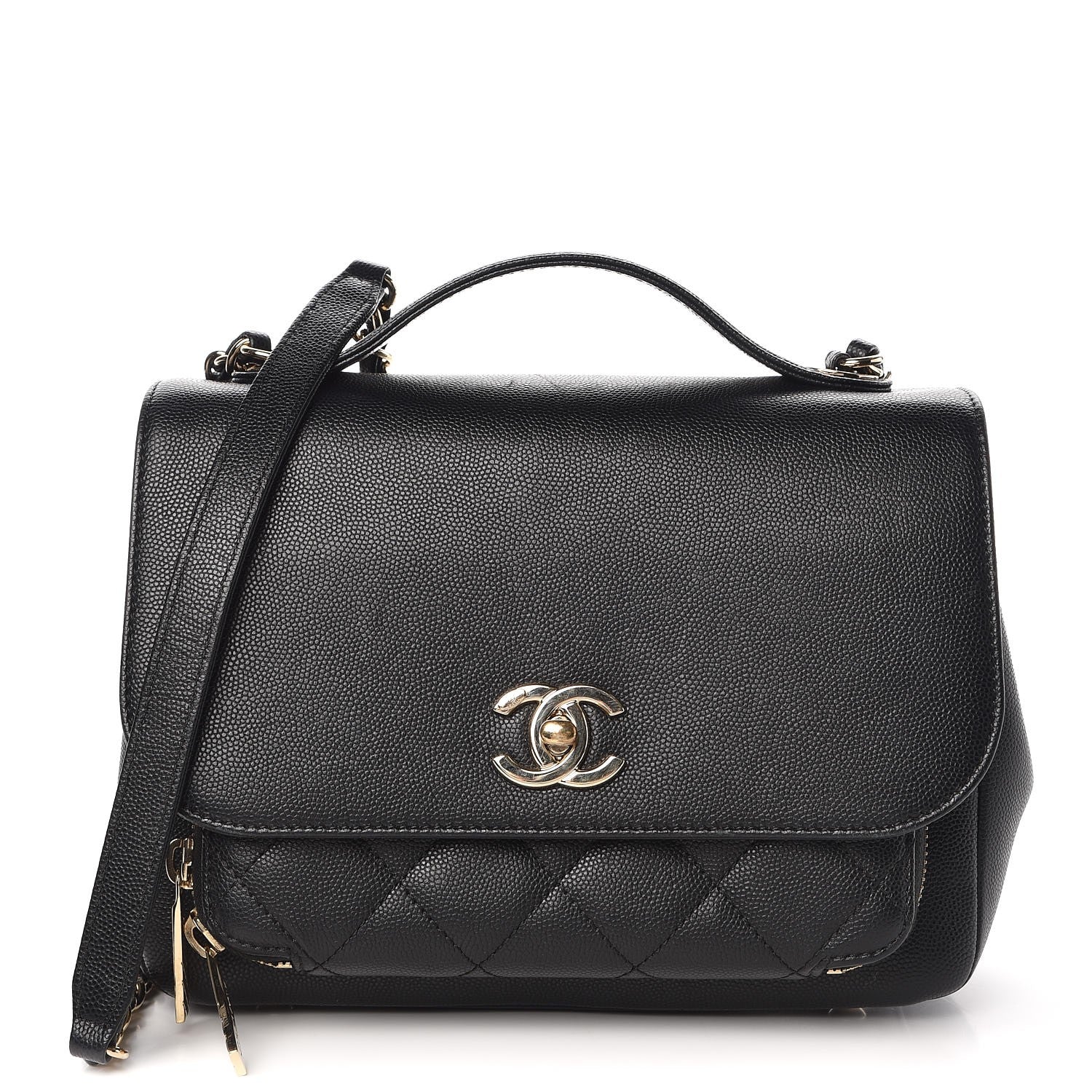 Chanel Caviar Quilted Medium Business Affinity Flap Black 1 of 8