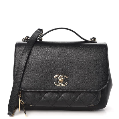 Chanel Caviar Quilted Medium Business Affinity Flap Black 1 of 8
