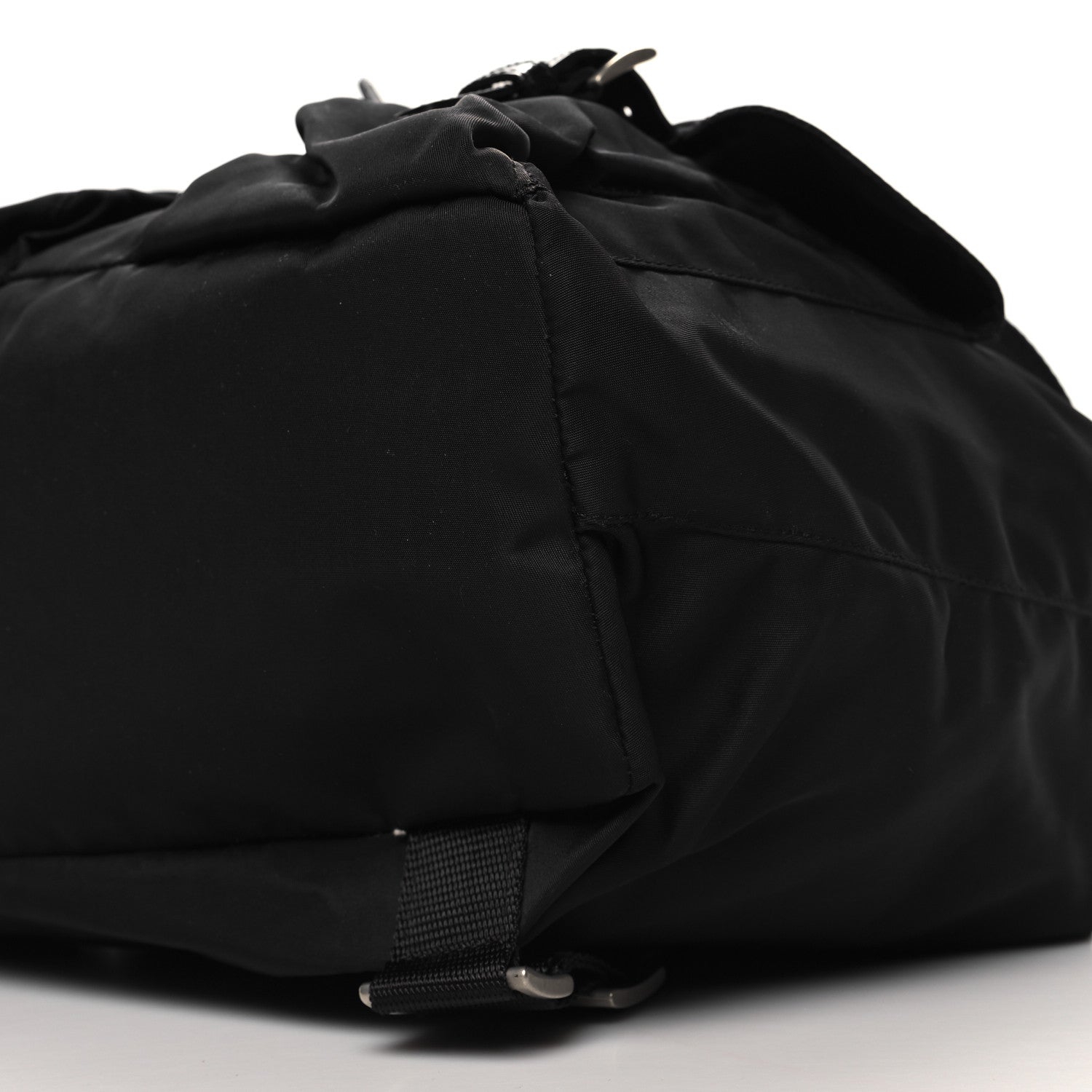 Prada Nylon Vela Medium Backpack Black 8 of 11