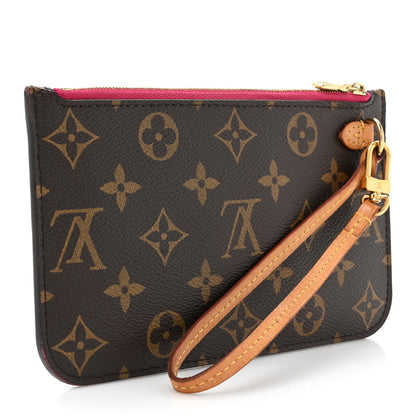 Louis Vuitton Monogram Neverfull PM Pochette Fuchsia 3 of 11