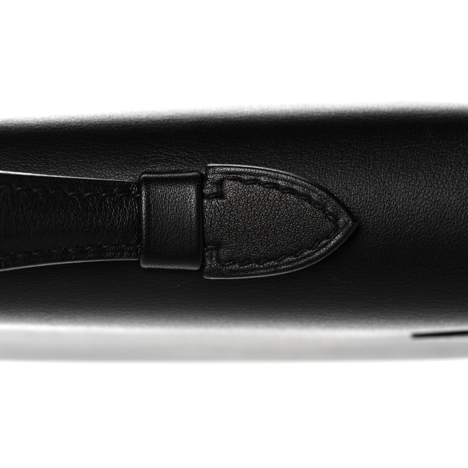 Hermes Swift Kelly Cut Clutch Pochette Black 10 of 29