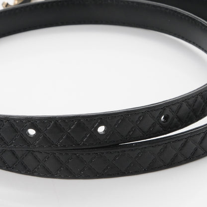 Chanel Lambskin Quilted CC Belt 75 30 Black 4 of 8
