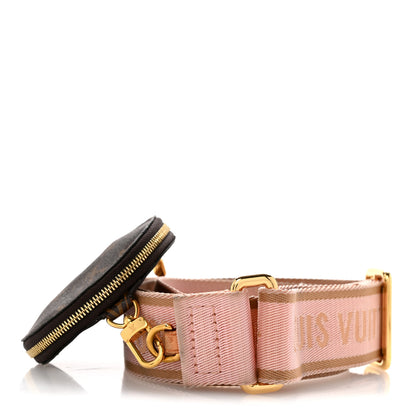 Louis Vuitton Monogram Multi Pochette Accessories Bandouliere Shoulder Strap Rose Clair 2 of 10