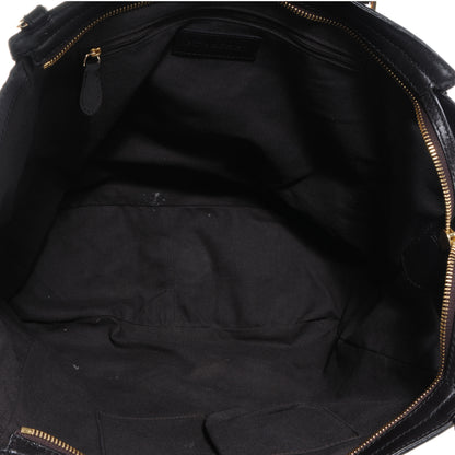 Burberry Haymarket Check Medium Brogue Tassel Tote 5 of 12