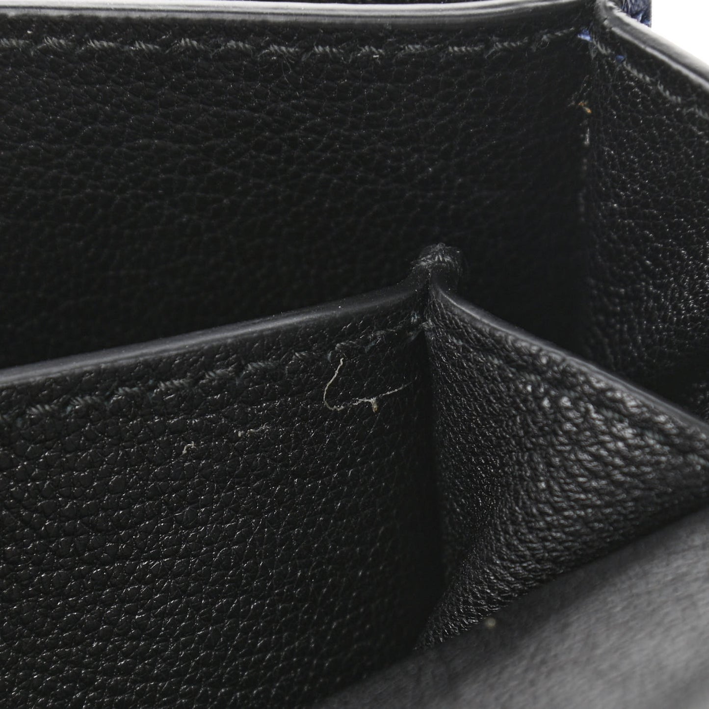 City Calf Saffiano Cahier Bag Bluette Black