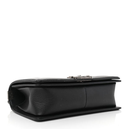 Chanel Caviar Quilted Medium Boy Flap Black 4 of 15