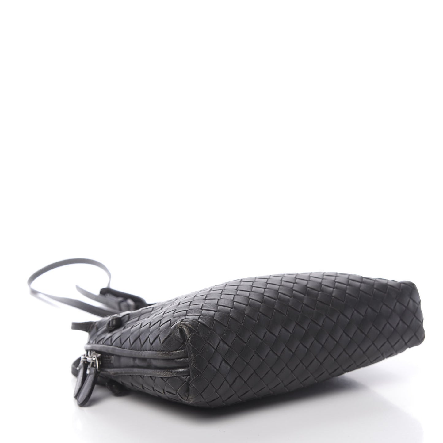 Nappa Intrecciato Nodini Bag Black
