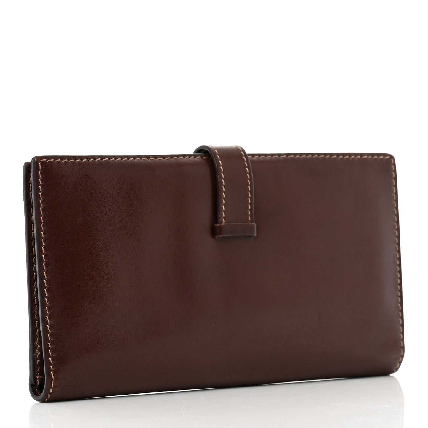 Box Bearn Gusset Wallet Havane