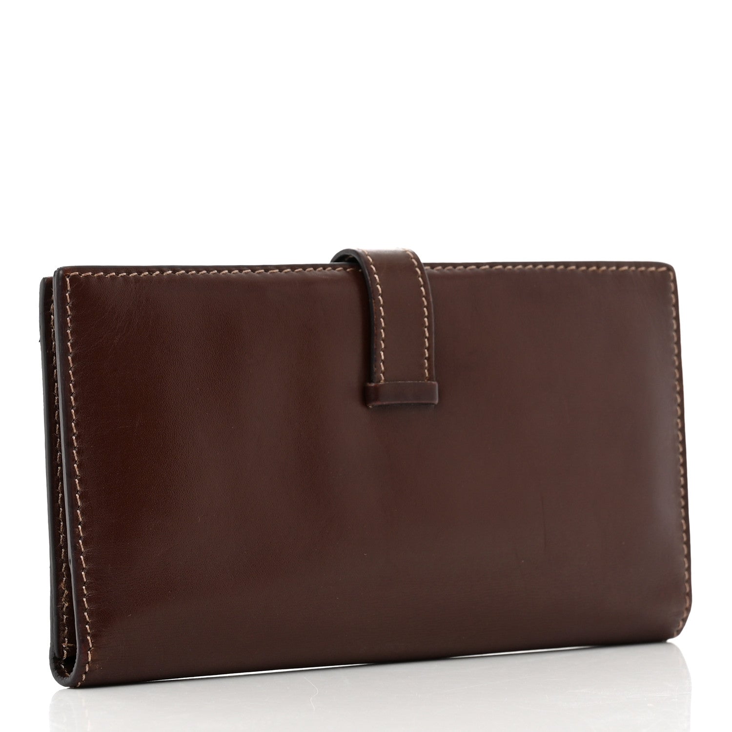 Hermes Box Bearn Gusset Wallet Havane 3 of 9