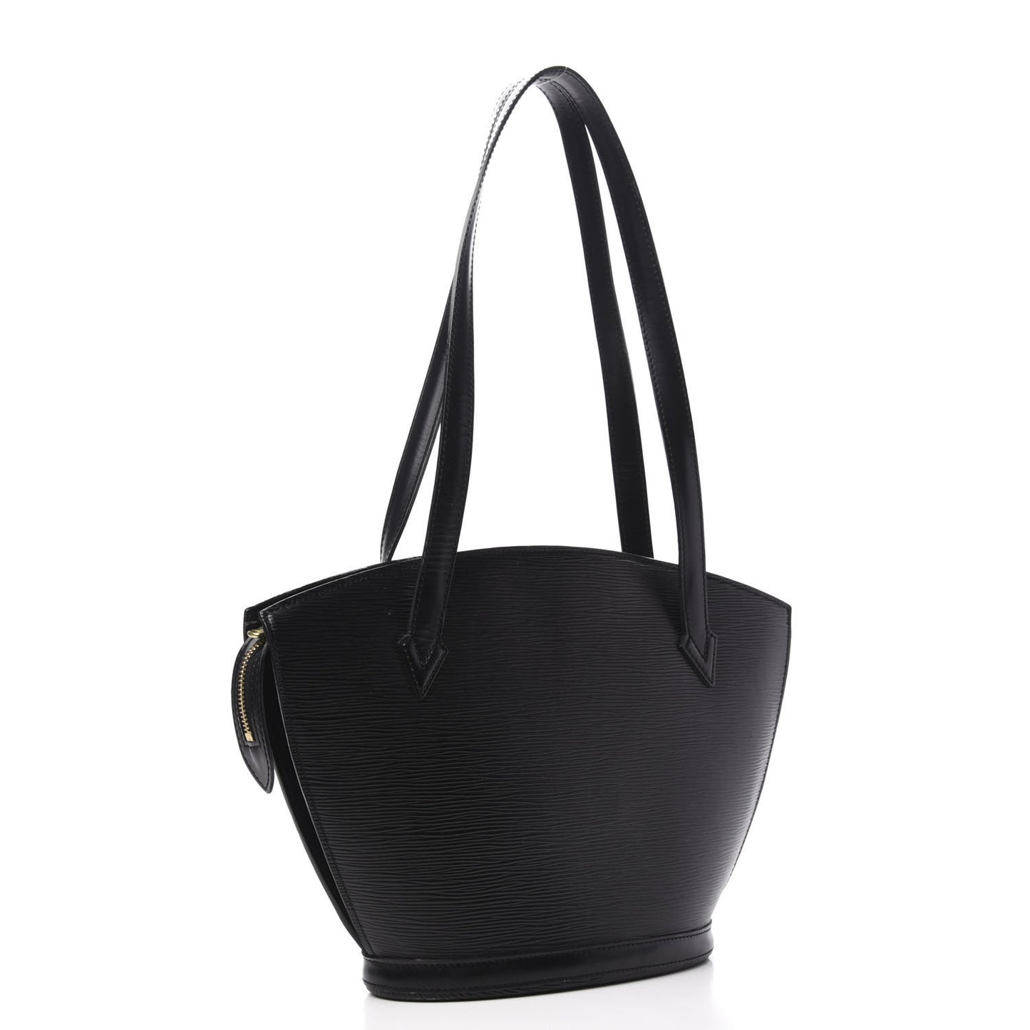 Epi Saint Jacques PM Long Straps Black