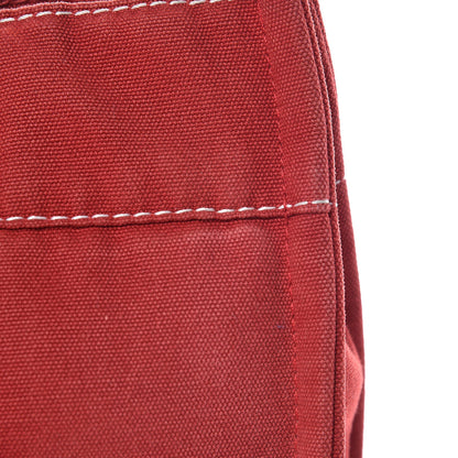 Hermes Canvas Fourre Tout PM Red 16 of 18