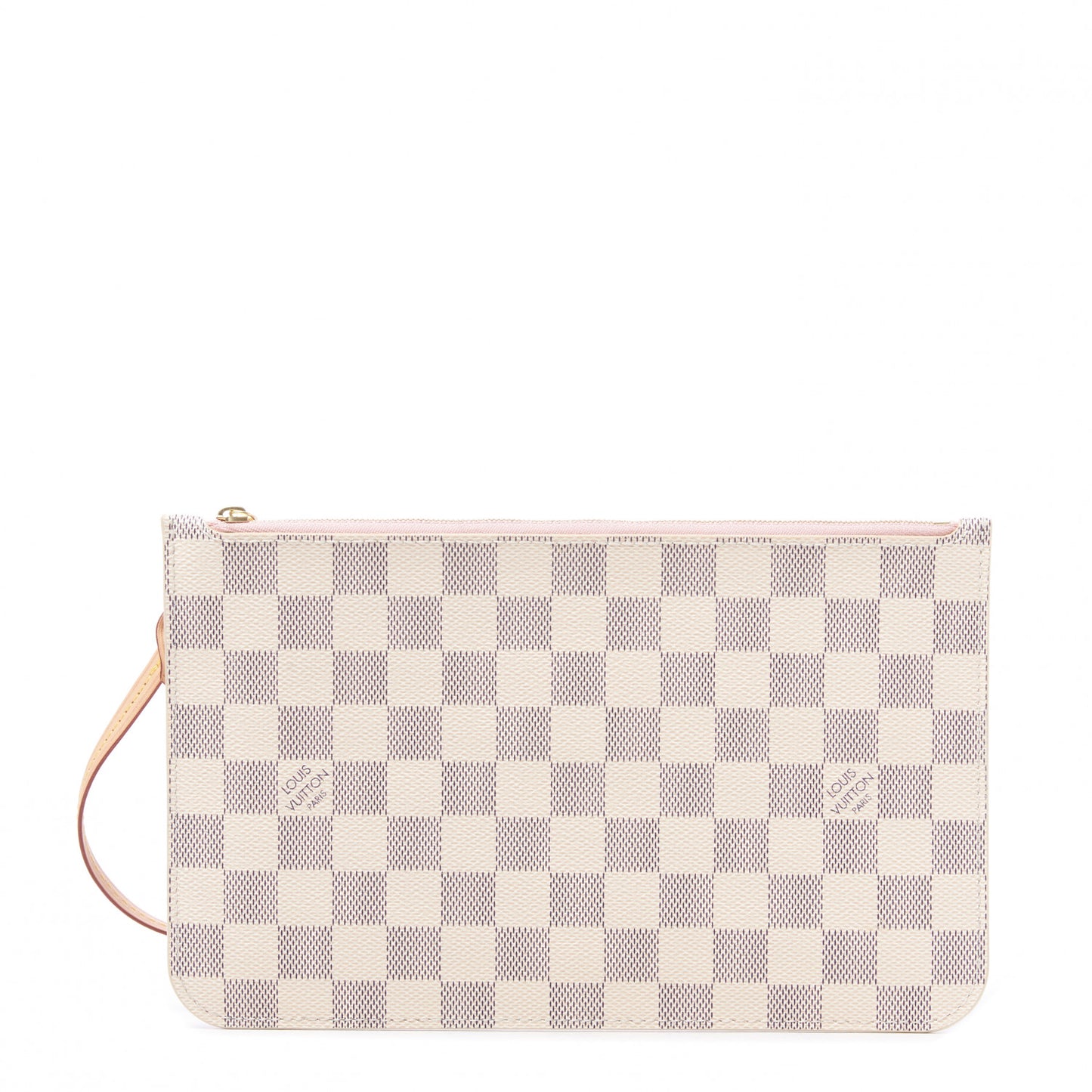 Damier Azur Neverfull MM GM Pochette Rose Ballerine