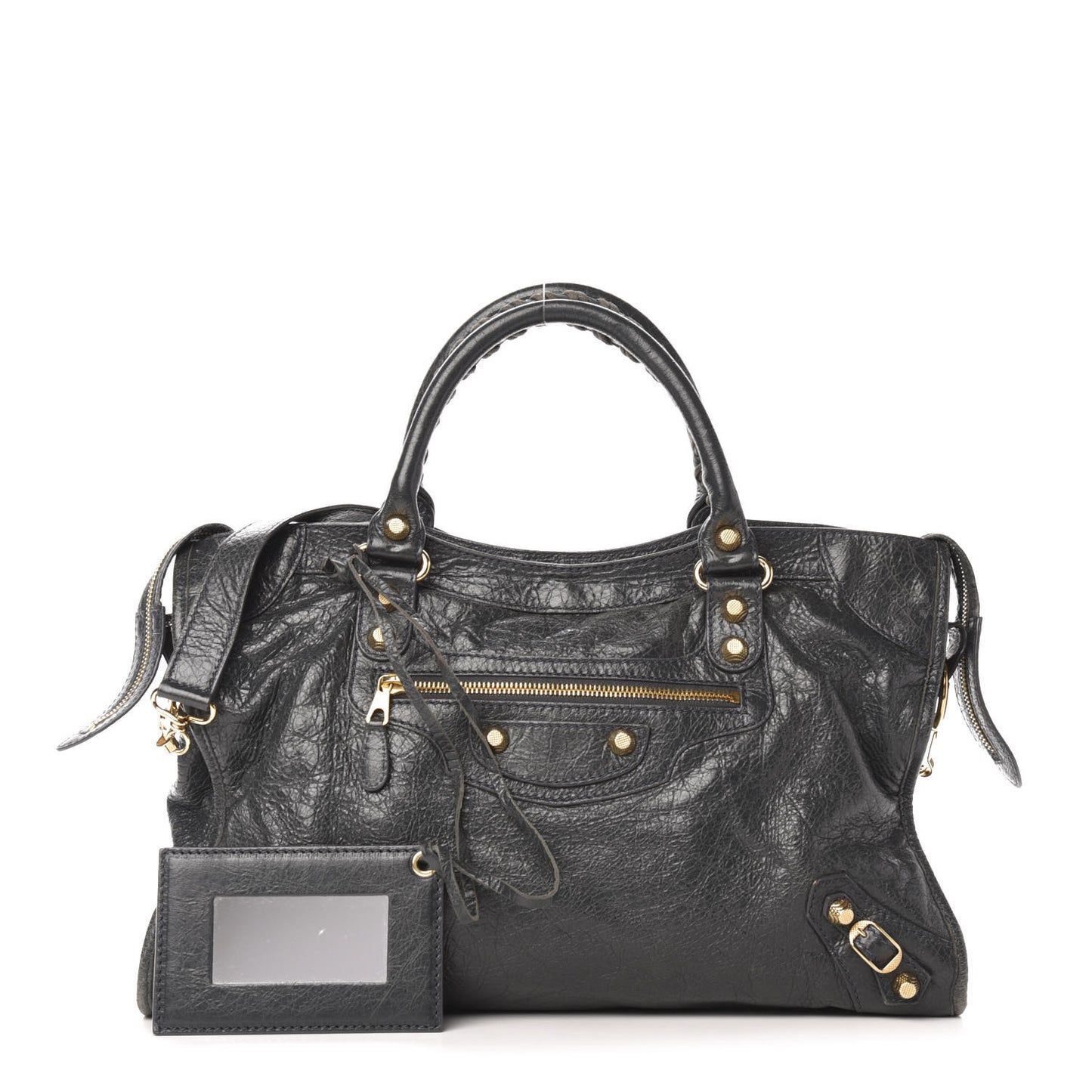 Agneau Giant 12 Gold Hardware City Anthracite