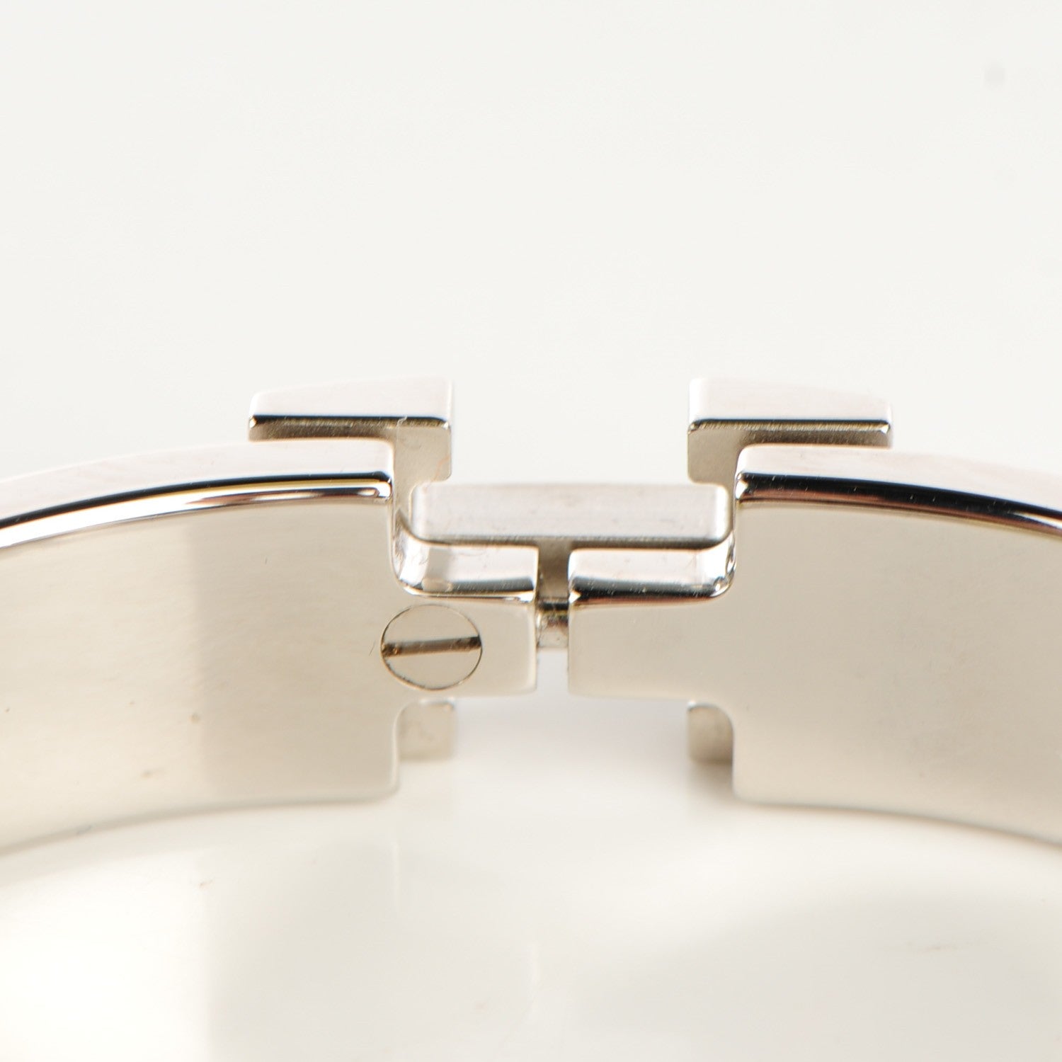 Hermes Enamel Narrow Clic Clac H Bracelet PM Bleu Indien 4 of 6
