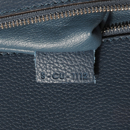 Celine Drummed Calfskin Suede Double Zip Trapeze Orage 8 of 9