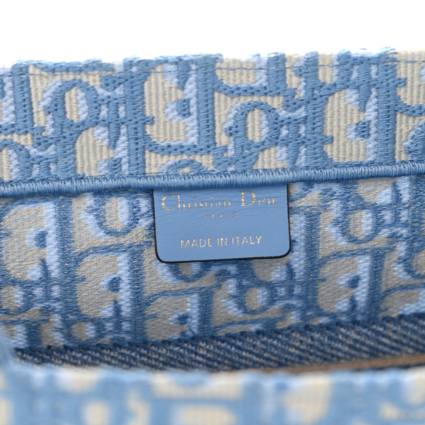 Oblique Medium Book Tote Light Blue