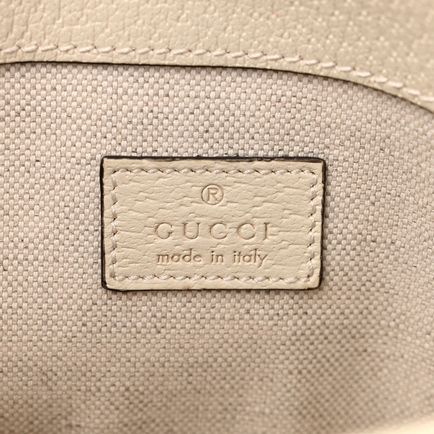 GG Supreme Monogram Web Small Ophidia Belt Bag 80 32 Beige Ebony White