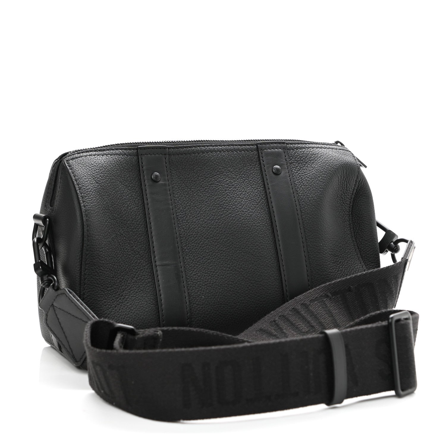 Louis Vuitton Calfskin Damier City Keepall Black 2 of 8