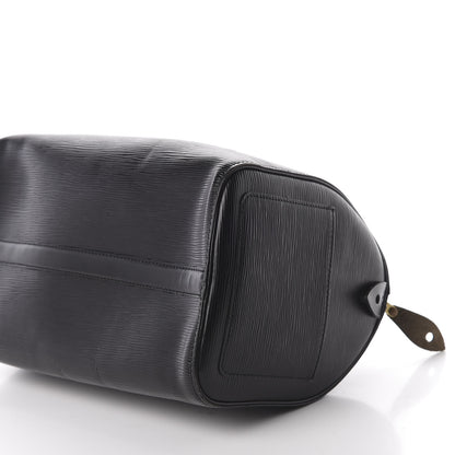 Louis Vuitton Epi Speedy 30 Black 7 of 7