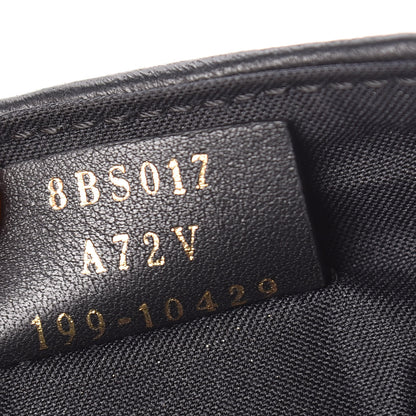 Fendi Nappa FF 1974 Embossed Mini Baguette Black 9 of 10