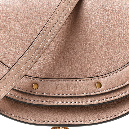 Chloe Calfskin Small Nile Bracelet Minaudiere Bag Biscotti Beige 9 of 12