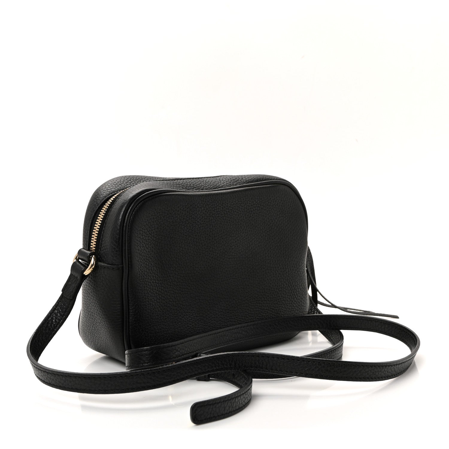 Gucci Pebbled Calfskin Small Soho Disco Bag Black 3 of 11