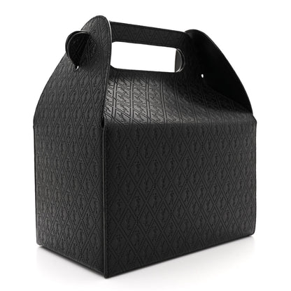 Saint Laurent Calfskin Monogram Take Away Box Black 3 of 9