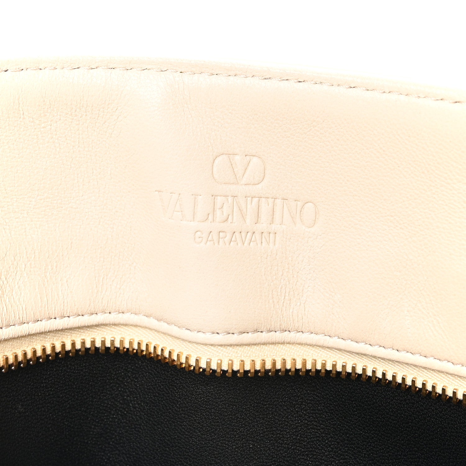 Valentino Garavani Nappa Medium Viva Superstar Shopping Tote Butter Black 6 of 9
