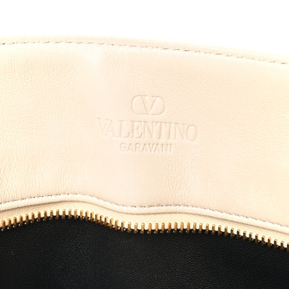 Valentino Garavani Nappa Medium Viva Superstar Shopping Tote Butter Black 6 of 9