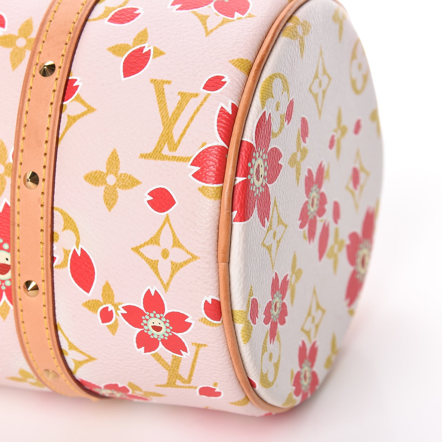 Louis Vuitton Monogram Cherry Blossom Papillon Red Creme 7 of 9