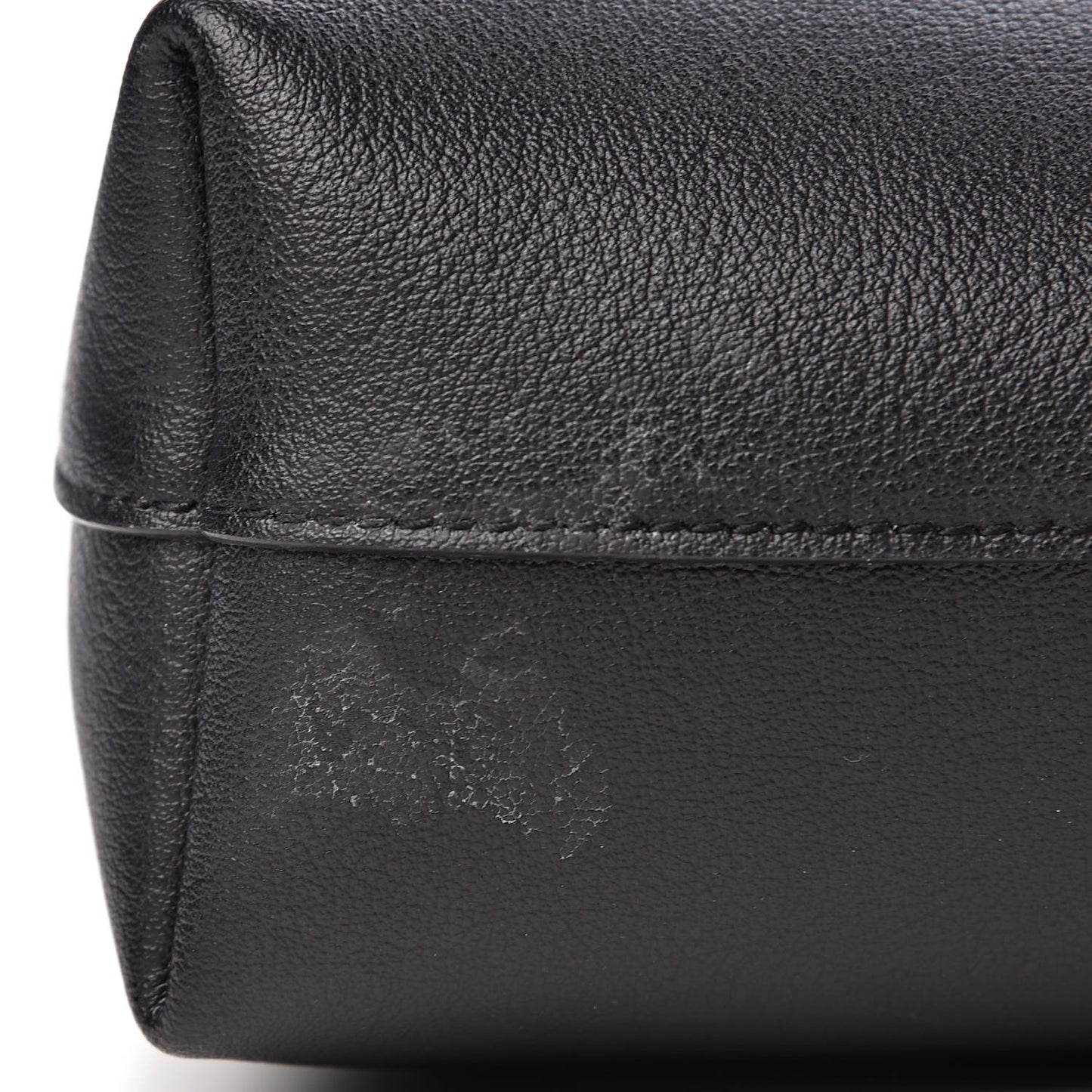 Calfskin Toy Shopping Tote Black