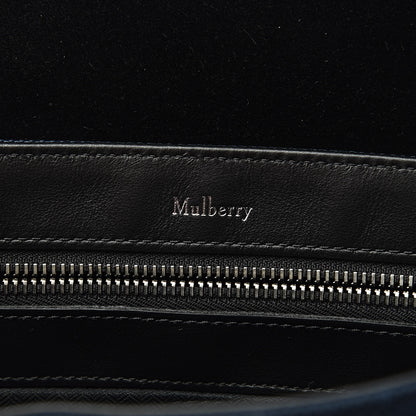 Mulberry Nylon Calfskin Tall Bayswater Midnight Black 6 of 10